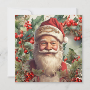 Weihnachtsmann Sankt Nikolaus Weihnachten Einladung