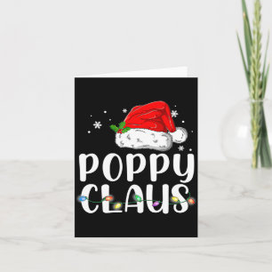 Weihnachtsmann Santa Weihnachten passende Familie Karte