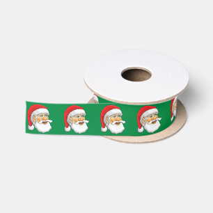 Weihnachtsmann Satinband