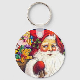 Weihnachtsmann Schlüsselanhänger