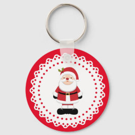 Weihnachtsmann Schlüsselanhänger