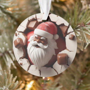 Weihnachtsmann-Schmuck mit festlicher Freude Ornament