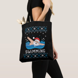 Weihnachtsmann Schwimmender Weihnachten Hässlicher