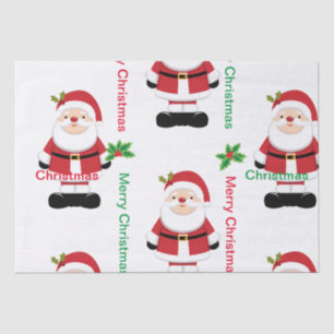 Weihnachtsmann Seidenpapier