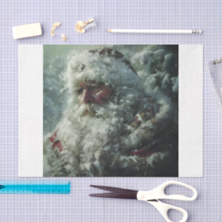 Weihnachtsmann Seidenpapier