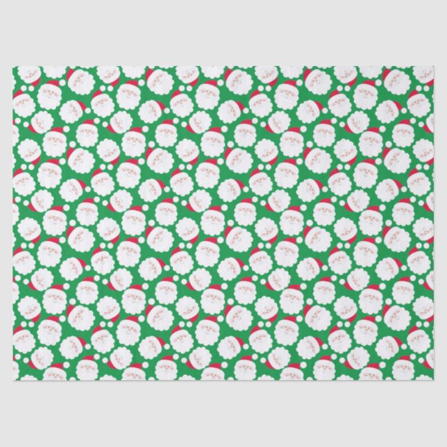 Weihnachtsmann Seidenpapier (Vorderseite)