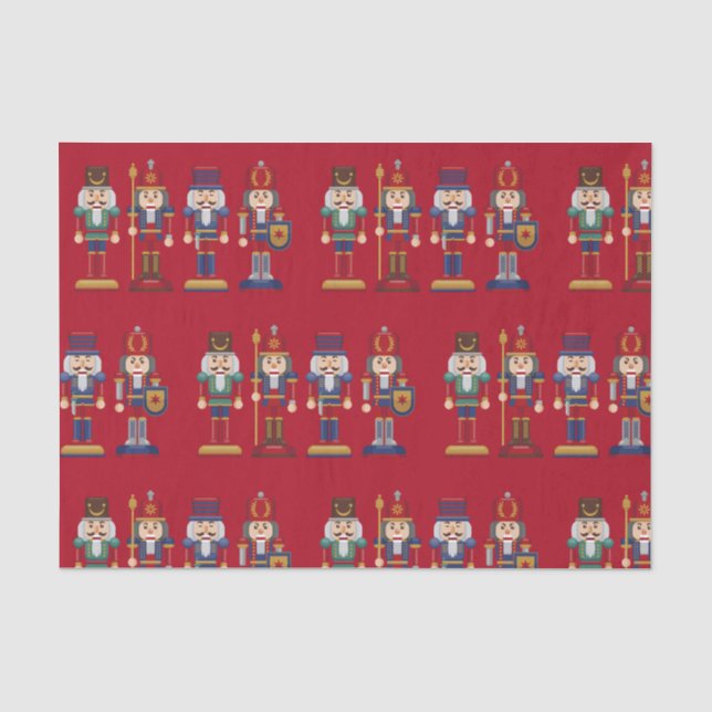 Weihnachtsmann Seidenpapier (Vorderseite)