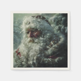Weihnachtsmann Serviette