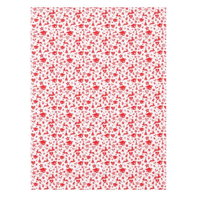 Weihnachtsmann-Skandinavier Stil Tischdecke (Vorderseite)