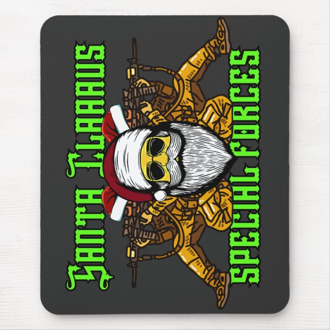 Weihnachtsmann, Spezialeinheiten, Armee Mousepad (Vorne)
