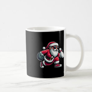 Weihnachtsmann spielt Bowling Funny Boys Ki Kaffeetasse
