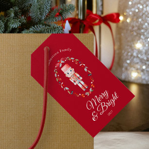 Weihnachtsmann-Spielzeugsoldat Geschenkanhänger