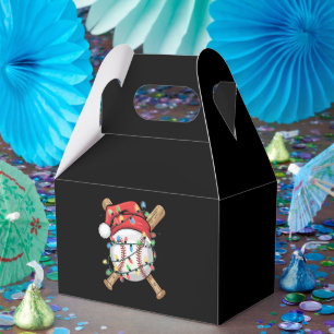 Weihnachtsmann Sport Weihnachten Baseballspieler  Geschenkschachtel