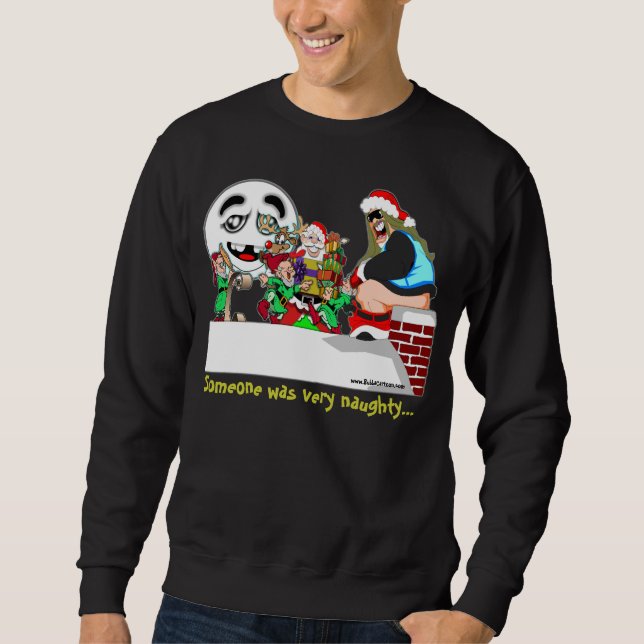 Weihnachtsmann Sweatshirt (Vorderseite)