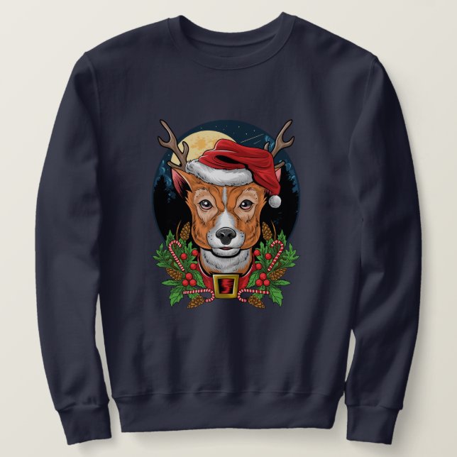 Weihnachtsmann Sweatshirt (Design vorne)