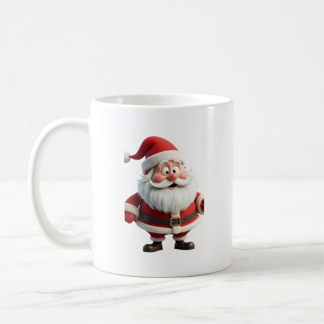 Weihnachtsmann-Tasse Kaffeetasse (Links)