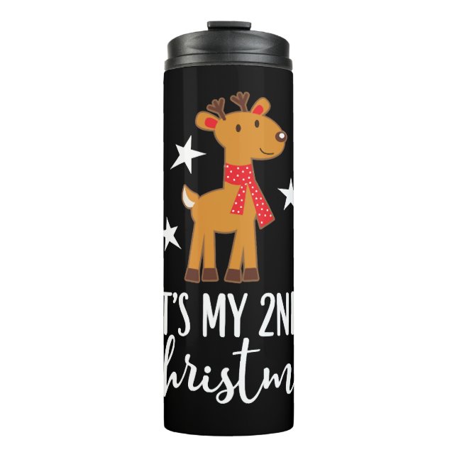 Weihnachtsmann Thermosbecher (Vorderseite)