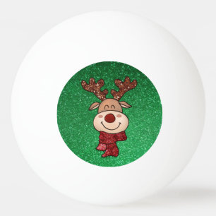 Weihnachtsmann Tischtennisball