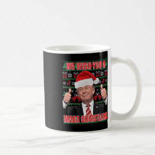 Weihnachtsmann Trump Spaß Funny Trump Weihnachten  Kaffeetasse
