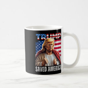 Weihnachtsmann Trump Spaß Funny Trump Xmas Tank Kaffeetasse