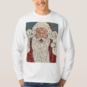Weihnachtsmann überrascht T-Shirt