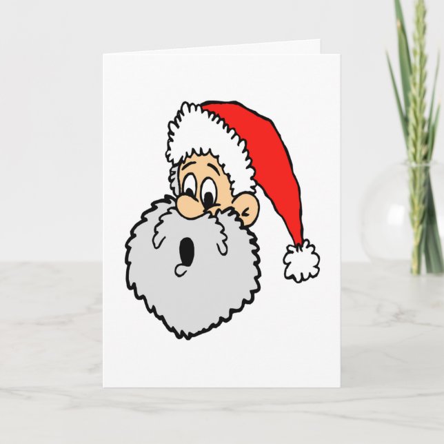 Weihnachtsmann überrascht Weihnachten als Weihnach (Vorderseite)