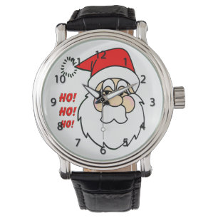 Weihnachtsmann-Uhr Armbanduhr