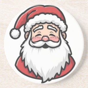 Weihnachtsmann-Untersetzer Getränkeuntersetzer