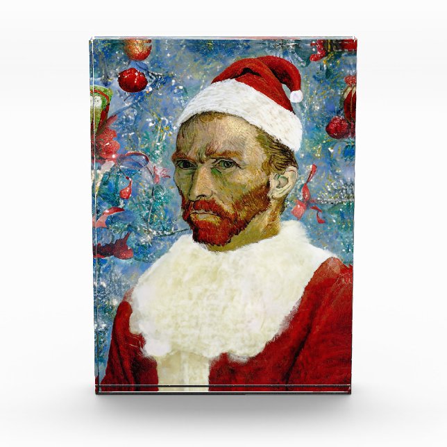 Weihnachtsmann, Van Gogh Fotoblock (Vorderseite)
