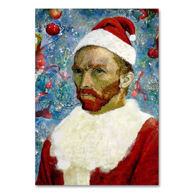 Weihnachtsmann, Van Gogh Tischnummer (Vorderseite)