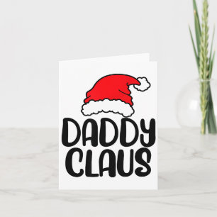 Weihnachtsmann-Vater, Familien-Weihnachten-Vater-M Karte