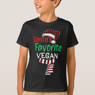 Weihnachtsmann Vegan Weihnachten Weihnachten Karie T-Shirt