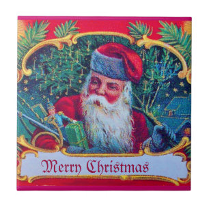 WEIHNACHTSMANN VINTAGE FLIESE
