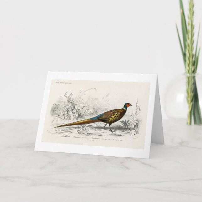 Weihnachtsmann - Vintage Kunst - Feiertagskarte (Vorderseite)