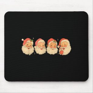 Weihnachtsmann Vintage Süß Fröhlich Frohe Weihnach Mousepad