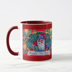 WEIHNACHTSMANN VINTAGE TASSE