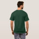 Weihnachtsmann Vintager LKW Personalisiert grün T-Shirt (Schwarz voll)