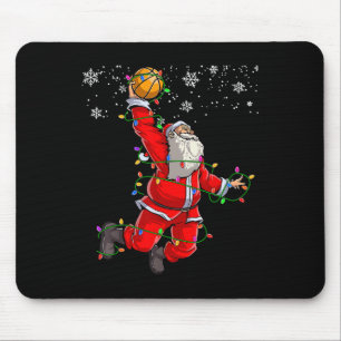 Weihnachtsmann Volleyball Pajama Xmas Mens Mousepad