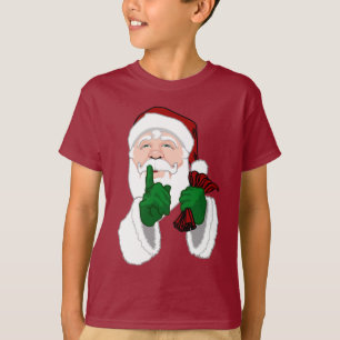 Weihnachtsmann-Wecker-T - Shirt scherzt