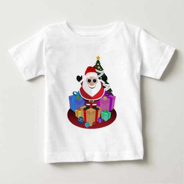 Weihnachtsmann - Weihnachten Baby T-shirt (Vorderseite)