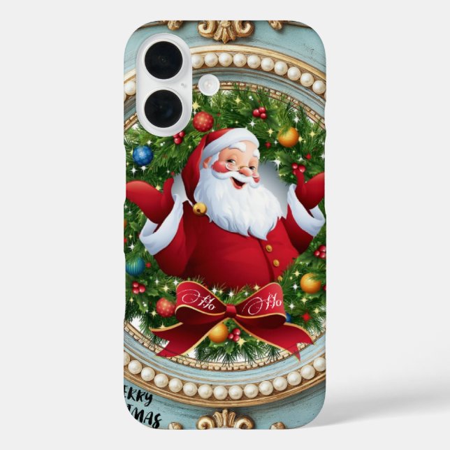 Weihnachtsmann Weihnachten  Case-Mate iPhone Hülle (Rückseite)