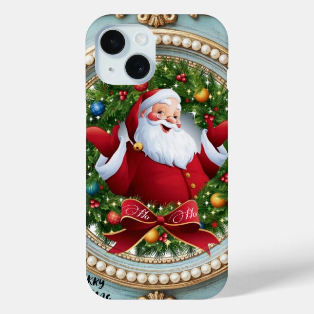 Weihnachtsmann Weihnachten  Case-Mate iPhone Hülle (Rückseite)