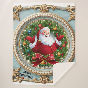 Weihnachtsmann Weihnachten Sherpadecke