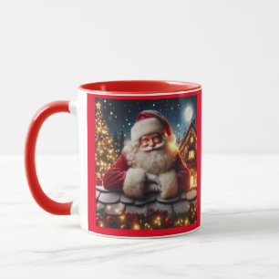 WEIHNACHTSMANN WEIHNACHTEN SÜßE KAFFEETASSEN