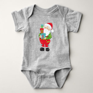 Weihnachtsmann, Weihnachten, Weihnachten, Weihnach Baby Strampler