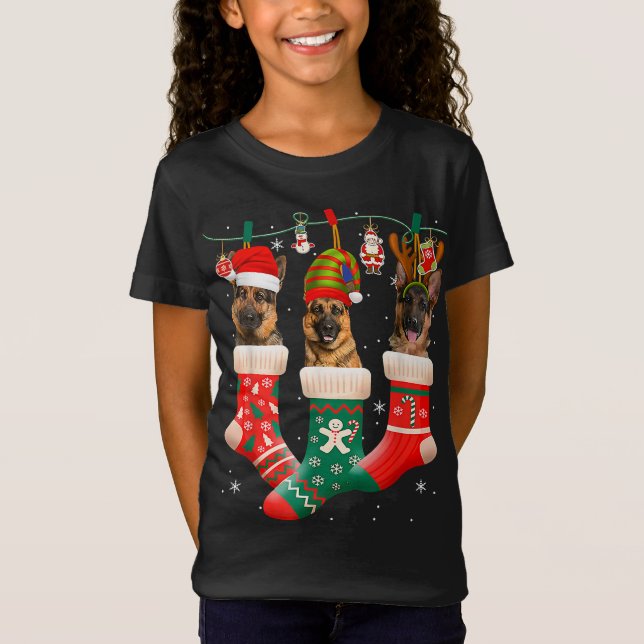 Weihnachtsmann Weihnachten Weihnachtsmann Weihnach T-Shirt (Vorderseite)