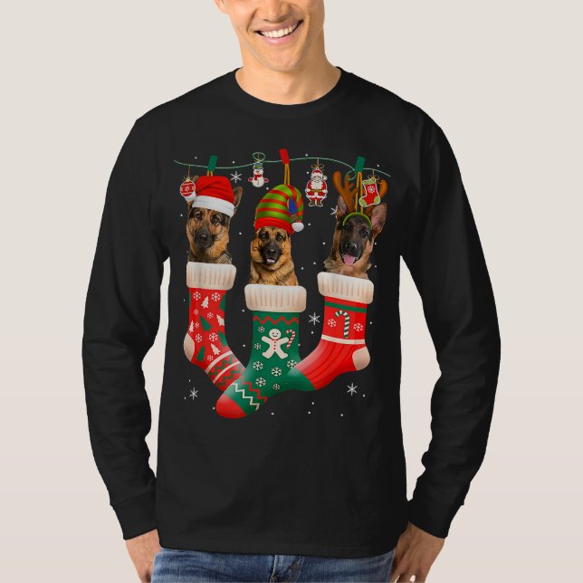 Weihnachtsmann Weihnachten Weihnachtsmann Weihnach T-Shirt (Vorderseite)