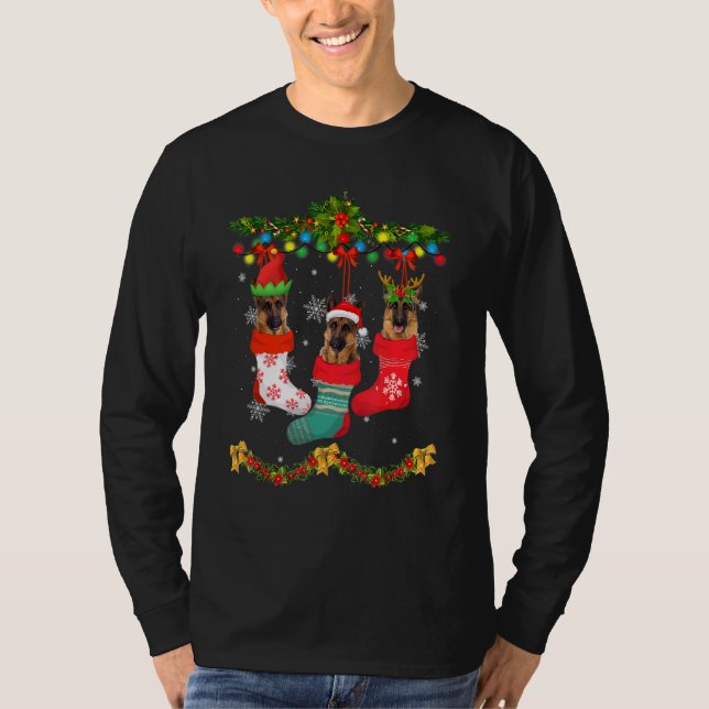 Weihnachtsmann Weihnachten Weihnachtsmann Weihnach T-Shirt (Vorderseite)