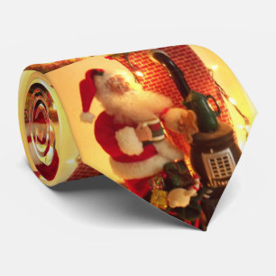 Weihnachtsmann-Weihnachts-Schlips für Männer Krawatte