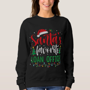Weihnachtsmann: Weihnachts-Weihnachtsmannmütze Sweatshirt